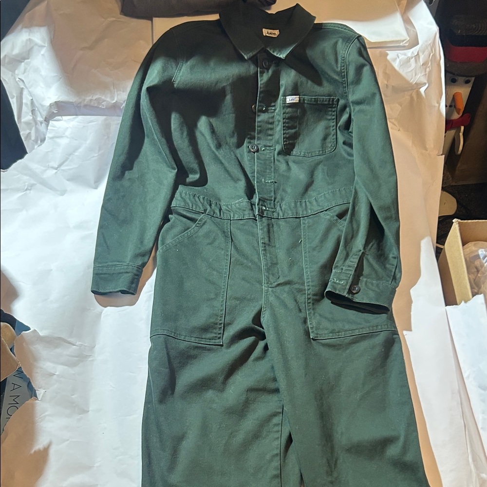 Lee Workwear Green Coveralls